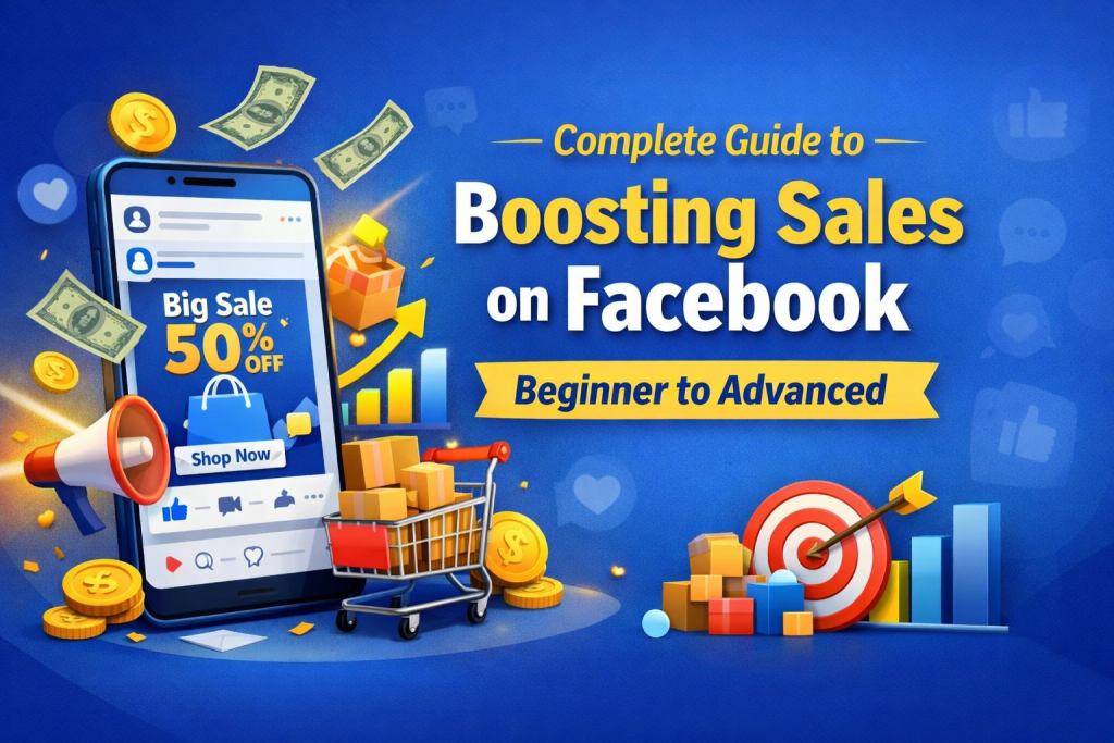 Boosting sales on Facebook guide
