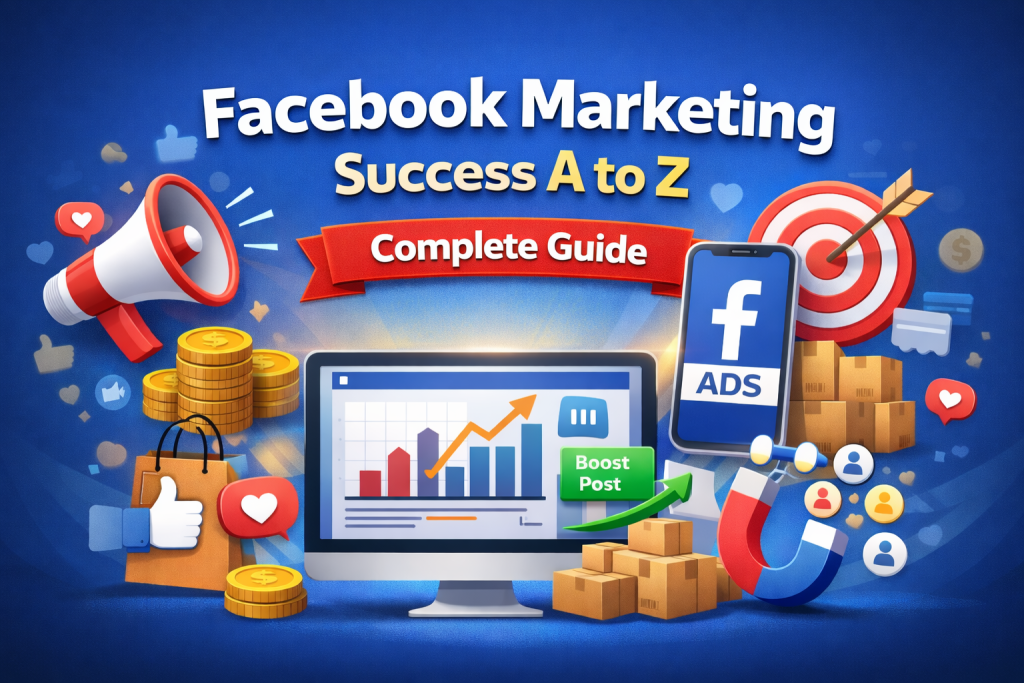 ফেসবুক মার্কেটিং করে সফল হওয়া: A to Z Complete Guide